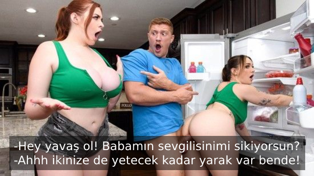 Şişko Üvey Kardeşlerinin Amcıüına Yarrağı Sokamayınca Mahçup Düştü